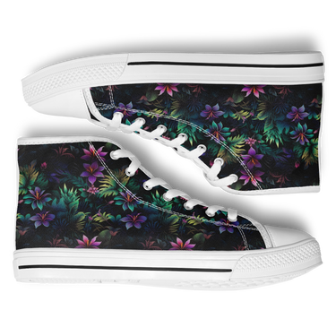 Chokefish™ Urban Peak Retro High Tops-Floral-008